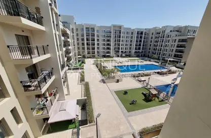 Apartment - 1 Bedroom - 1 Bathroom for rent in Hayat Boulevard-1B - Hayat Boulevard - Town Square - Dubai