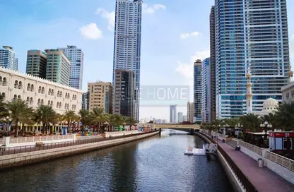 Apartment - 2 Bedrooms - 2 Bathrooms for sale in Canal Star Tower - Al Majaz 3 - Al Majaz - Sharjah