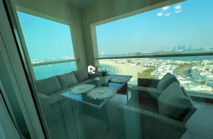 Apartment - 2 Bedrooms - 3 Bathrooms for rent in Al Haseer - Shoreline Apartments - Palm Jumeirah - Dubai