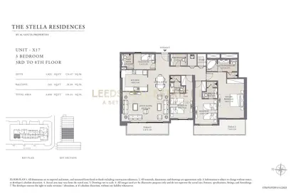 Apartment - 3 Bedrooms - 4 Bathrooms for sale in The Stella Residences - Al Furjan - Dubai