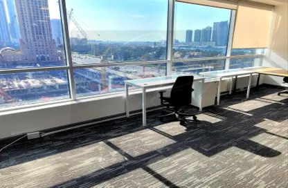 Office Space - Studio - 2 Bathrooms for rent in Concord Tower - Dubai Media City - Dubai