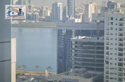 Apartment - 1 Bedroom - 2 Bathrooms for rent in Al Shahd Tower - Al Khan Lagoon - Al Khan - Sharjah