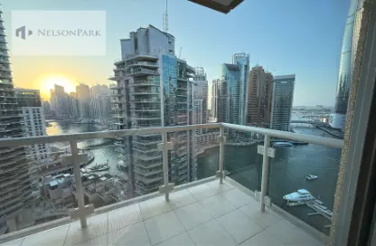 Apartment - 1 Bedroom - 1 Bathroom for rent in Al Habtoor Tower - Dubai Marina - Dubai