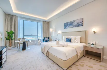 Apartment - 1 Bathroom for rent in The Palm Tower - Palm Jumeirah - Dubai