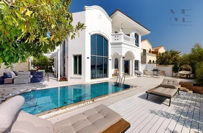 Villa - 4 Bedrooms - 5 Bathrooms for rent in Garden Homes Frond D - Garden Homes - Palm Jumeirah - Dubai