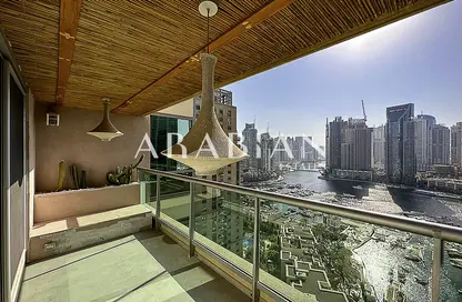 Apartment - 3 Bedrooms - 4 Bathrooms for sale in Al Mass Tower - Emaar 6 Towers - Dubai Marina - Dubai