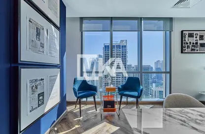 Office Space - Studio for rent in Marina Plaza - Dubai Marina - Dubai