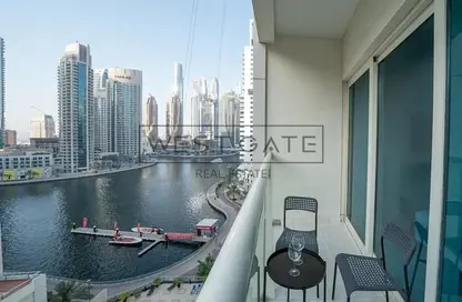 Apartment - 2 Bedrooms - 2 Bathrooms for rent in Marina View Tower A - Marina View - Dubai Marina - Dubai