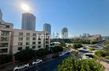 Apartment - 2 Bedrooms - 2 Bathrooms for rent in Al Dhafra 1 - Al Dhafra - Greens - Dubai