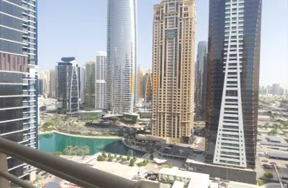 Apartment - 2 Bedrooms - 4 Bathrooms for rent in Icon Tower 2 - JLT Cluster L - Jumeirah Lake Towers - Dubai