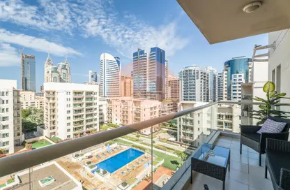 Apartment - 2 Bedrooms - 2 Bathrooms for rent in Al Samar - Greens - Dubai