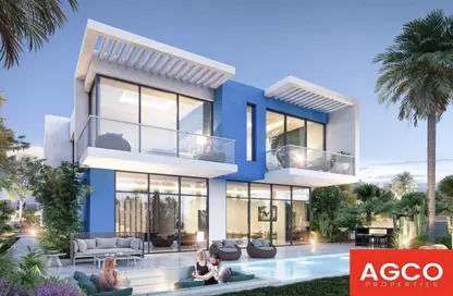 Townhouse - 4 Bedrooms - 4 Bathrooms for sale in Costa Brava 1 - Costa Brava at DAMAC Lagoons - Damac Lagoons - Dubai