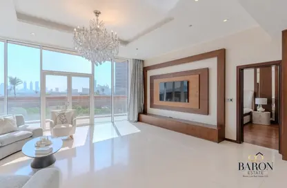 Apartment - 1 Bedroom - 2 Bathrooms for rent in Diamond - Tiara Residences - Palm Jumeirah - Dubai