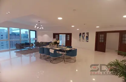 Penthouse - 4 Bedrooms - 7 Bathrooms for rent in Al Jimi Avenue - Al Khalidiya - Abu Dhabi