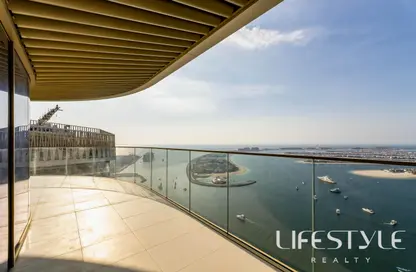 Apartment - 3 Bedrooms - 3 Bathrooms for sale in Grand Bleu Tower 1 - EMAAR Beachfront - Dubai Harbour - Dubai