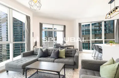 Apartment - 2 Bedrooms - 2 Bathrooms for rent in Bellevue Tower 1 - Bellevue Towers - Downtown Dubai - Dubai