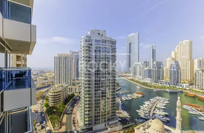 Apartment - 2 Bedrooms - 3 Bathrooms for rent in Opal Tower Marina - Dubai Marina - Dubai