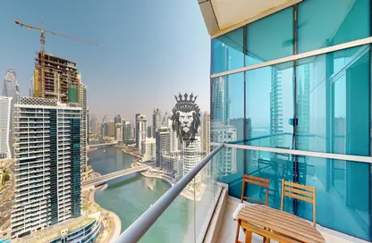 Apartment - 1 Bedroom - 2 Bathrooms for rent in Bay Central West - Bay Central - Dubai Marina - Dubai