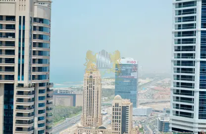 Apartment - 1 Bedroom - 2 Bathrooms for rent in MAG 218 - Dubai Marina - Dubai