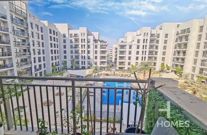 Apartment - 2 Bedrooms - 2 Bathrooms for sale in Zahra Apartments 2B - Zahra Apartments - Town Square - Dubai