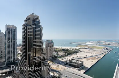 Apartment - 1 Bedroom - 2 Bathrooms for rent in Cayan Tower - Dubai Marina - Dubai