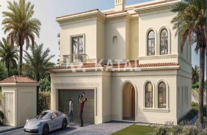 Villa - 4 Bedrooms - 7 Bathrooms for sale in Bloom Living - Zayed City (Khalifa City C) - Khalifa City - Abu Dhabi