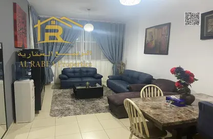 Apartment - 1 Bedroom - 2 Bathrooms for rent in Ajman One Tower 2 - Ajman One - Ajman Downtown - Ajman