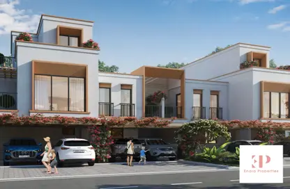 Townhouse - 4 Bedrooms - 4 Bathrooms for sale in Santorini - Damac Lagoons - Dubai