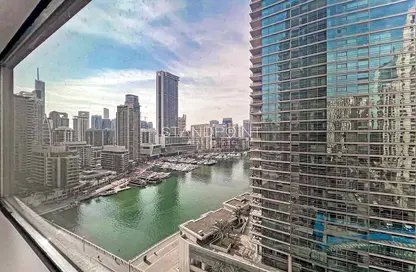 Apartment - 1 Bedroom - 2 Bathrooms for rent in Marina Quays West - Marina Quays - Dubai Marina - Dubai