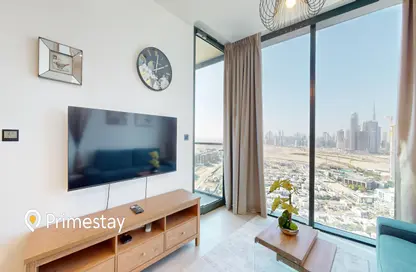 Apartment - 1 Bedroom - 1 Bathroom for rent in Sobha Hartland Waves - Sobha Hartland - Mohammed Bin Rashid City - Dubai