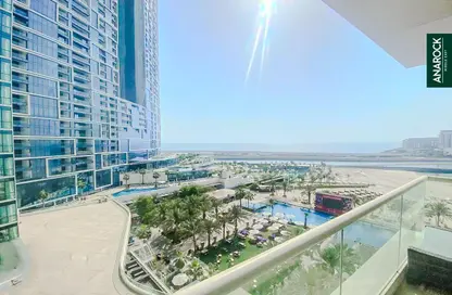 Apartment - 2 Bedrooms - 3 Bathrooms for rent in Al Bateen Residences - Jumeirah Beach Residence - Dubai