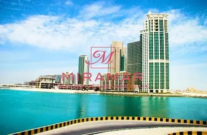 Apartment - 3 Bedrooms - 4 Bathrooms for rent in RAK Tower - Marina Square - Al Reem Island - Abu Dhabi