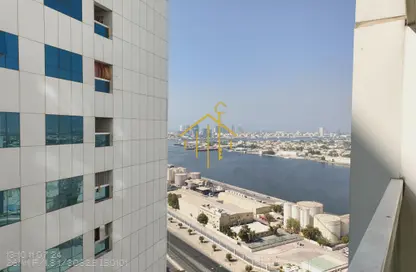 Apartment - 1 Bedroom - 2 Bathrooms for rent in Tower A1 - Ajman Pearl Towers - Ajman Downtown - Ajman