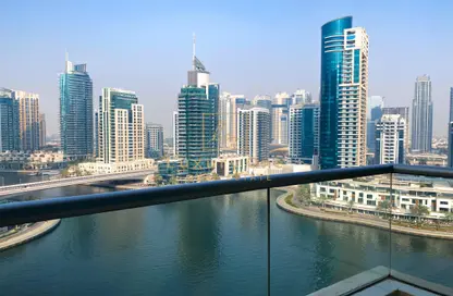 Apartment - 1 Bedroom - 2 Bathrooms for rent in Fairfield Tower - Park Island - Dubai Marina - Dubai