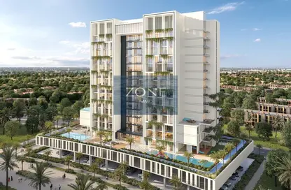 Apartment - 2 Bedrooms - 3 Bathrooms for sale in Fairway Residences By Prescott - Dubai Sports City - Dubai