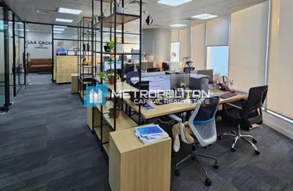 Office Space - Studio - 1 Bathroom for rent in Addax port office tower - City Of Lights - Al Reem Island - Abu Dhabi