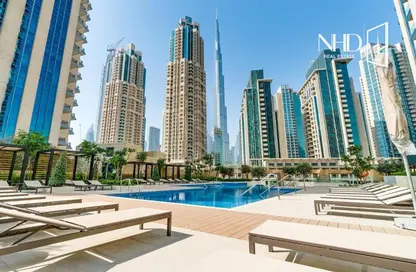 Apartment - 2 Bedrooms - 3 Bathrooms for rent in Vida Residence Downtown - Downtown Dubai - Dubai