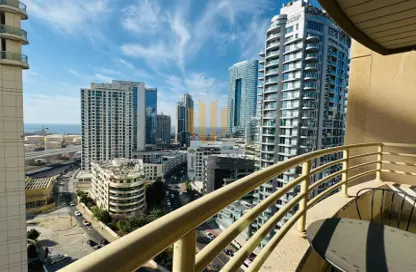 Apartment - 1 Bedroom - 2 Bathrooms for sale in Manchester Tower - Dubai Marina - Dubai