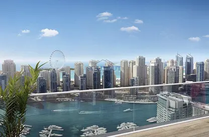 Apartment - 3 Bedrooms - 4 Bathrooms for sale in Marina Shores - Dubai Marina - Dubai