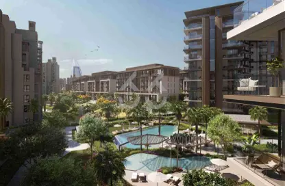 Apartment - 1 Bedroom - 2 Bathrooms for sale in Elara Building A - Madinat Jumeirah Living - Umm Suqeim - Dubai