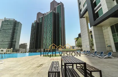 Apartment - 1 Bedroom - 2 Bathrooms for rent in Marina Blue Tower - Marina Square - Al Reem Island - Abu Dhabi