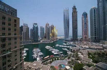 Apartment - 2 Bedrooms - 2 Bathrooms for rent in Al Mesk Tower - Emaar 6 Towers - Dubai Marina - Dubai