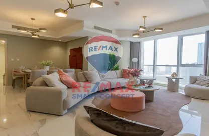 Apartment - 3 Bedrooms - 4 Bathrooms for rent in Leaf Tower - Tamouh - Al Reem Island - Abu Dhabi