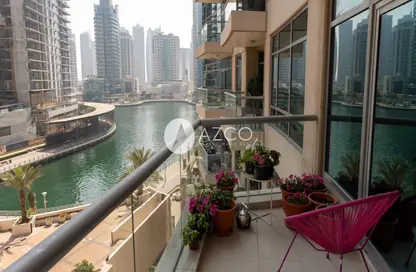 Apartment - 1 Bedroom - 2 Bathrooms for sale in Blakely Tower - Park Island - Dubai Marina - Dubai