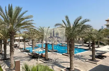Pool image for: Apartment - 2 Bedrooms - 3 Bathrooms for rent in Maurya - Grandeur Residences - Palm Jumeirah - Dubai, Image 1