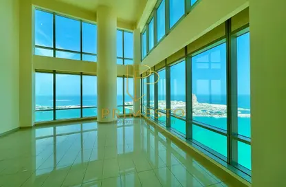 Duplex - 3 Bedrooms - 4 Bathrooms for rent in Nation Towers - Corniche Road - Abu Dhabi