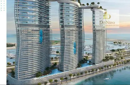 Apartment - 1 Bedroom - 1 Bathroom for sale in Tower B - Damac Bay - Dubai Harbour - Dubai