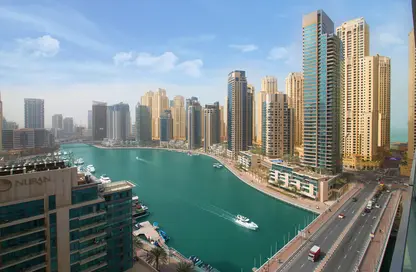 Apartment - 2 Bedrooms - 2 Bathrooms for rent in Silverene Tower A - Silverene - Dubai Marina - Dubai