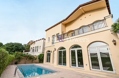 Villa - 4 Bedrooms - 5 Bathrooms for rent in Olive Point - Earth - Jumeirah Golf Estates - Dubai