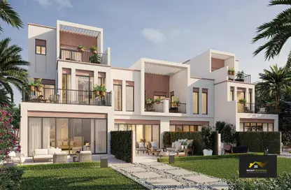 Townhouse - 3 Bedrooms - 3 Bathrooms for sale in Portofino - Damac Lagoons - Dubai